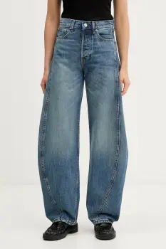 Tommy Jeans blugi barrel pentru femei imagine