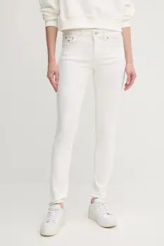 Tommy Jeans blugi culoarea bej, DW0DW20667 imagine