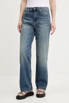 Tommy Jeans blugi high waist, DW0DW20586 imagine