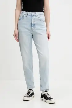 Tommy Jeans blugi high waist, DW0DW20656 imagine