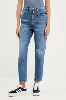 Tommy Jeans blugi high waist, DW0DW21739 imagine