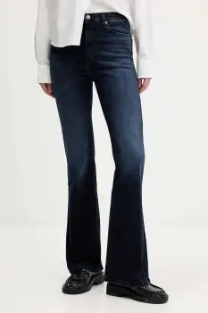 Tommy Jeans blugi high waist, DW0DW21825 imagine