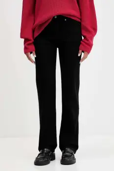 Tommy Jeans blugi high waist, DW0DW21978 imagine