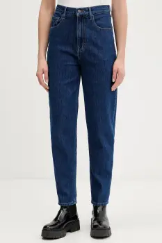 Tommy Jeans blugi high waist, DW0DW22446 imagine