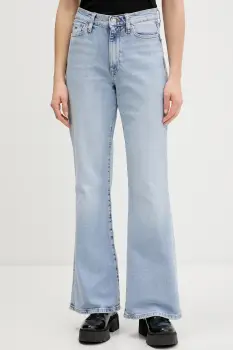 Tommy Jeans blugi high waist, DW0DW22620 imagine