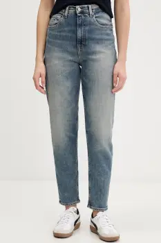 Tommy Jeans blugi high waist, DW0DW22625 imagine