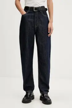 Tommy Jeans blugi mom fit pentru femei imagine