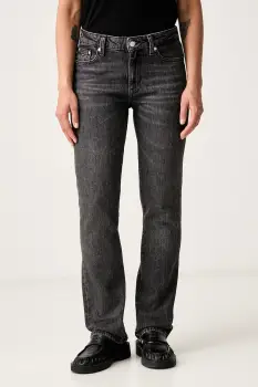 Tommy Jeans blugi slim fit pentru femei imagine