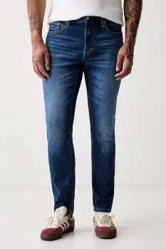 Tommy Jeans blugi slim tapered pentru barbati imagine