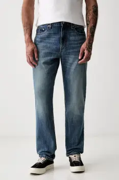 Tommy Jeans blugi straight pentru barbati imagine