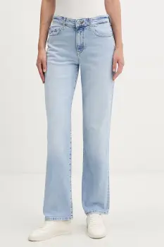 Tommy Jeans blugi straight pentru femei imagine