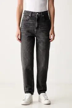 Tommy Jeans blugi tapered pentru femei imagine
