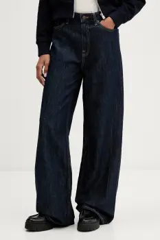 Tommy Jeans blugi wide leg pentru femei imagine