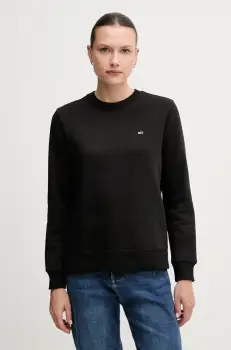 Tommy Jeans bluza culoarea negru, uni, DW0DW19959 imagine