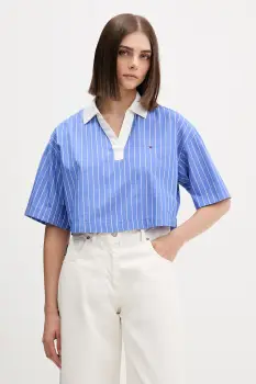 Tommy Jeans bluza damska din bumbac imagine