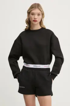 Tommy Jeans bluza femei, culoarea negru, melanj, DW0DW19402 imagine