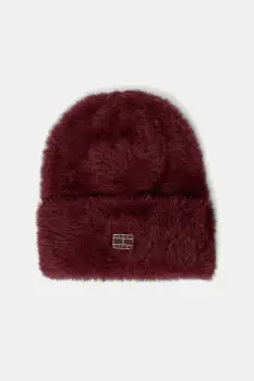 Tommy Jeans caciula culoarea bordo, AW0AW17900 imagine