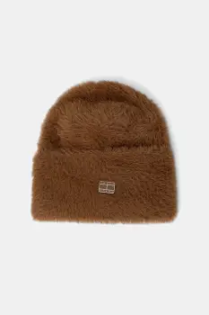 Tommy Jeans caciula culoarea maro, AW0AW17900 imagine