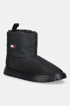 Tommy Jeans cizme de iarna TJW SNOW BOOT culoarea negru, EN0EN02823 imagine