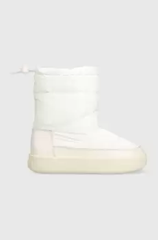 Tommy Jeans cizme de iarna TJW WINTER BOOT culoarea alb, EN0EN02252 imagine