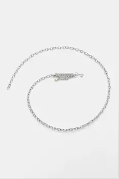 Tommy Jeans curea culoarea argintiu, AW0AW18264 imagine