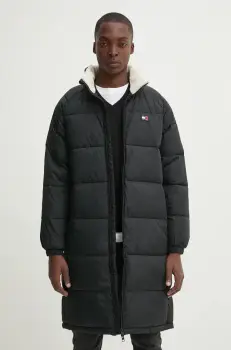 Tommy Jeans geaca barbati, culoarea negru, de iarna, DM0DM20604 imagine