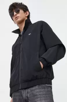 Tommy Jeans geaca barbati, culoarea negru, de tranzitie imagine