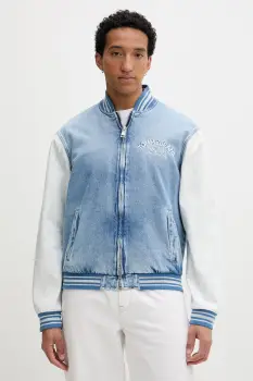Tommy Jeans geaca bomber pentru barbati, din bumbac imagine