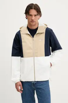 Tommy Jeans geaca culoarea bej, de tranzitie, DM0DM21393 imagine