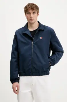 Tommy Jeans geaca culoarea bleumarin, de tranzitie, DM0DM22720 imagine