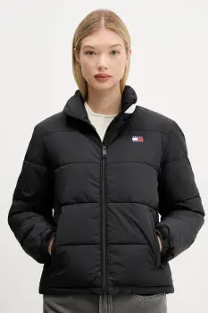 Tommy Jeans geaca culoarea negru, de iarna, DW0DW21621 imagine