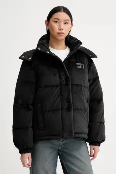 Tommy Jeans geaca culoarea negru, de iarna, DW0DW21668 imagine