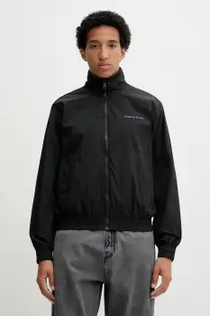 Tommy Jeans geaca culoarea negru, de tranzitie, DM0DM21667 imagine