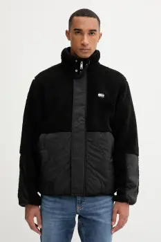 Tommy Jeans geaca culoarea negru, de tranzitie, DM0DM22066 imagine