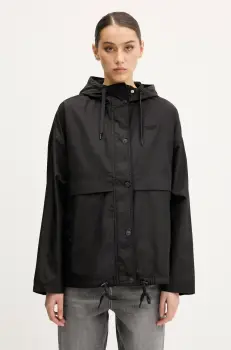 Tommy Jeans geaca culoarea negru, de tranzitie, oversize, DW0DW20231 imagine