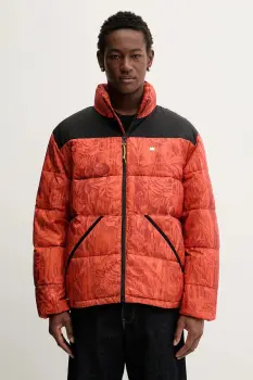 Tommy Jeans geaca culoarea portocaliu, de iarna, oversize, DM0DM22037 imagine