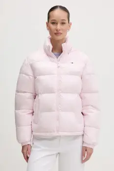 Tommy Jeans geaca culoarea roz, de iarna, DW0DW22039 imagine