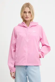 Tommy Jeans geaca culoarea roz, de tranzitie, DW0DW21188 imagine