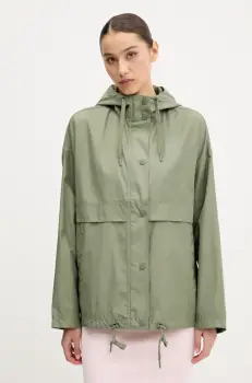 Tommy Jeans geaca culoarea verde, de tranzitie, oversize, DW0DW20231 imagine