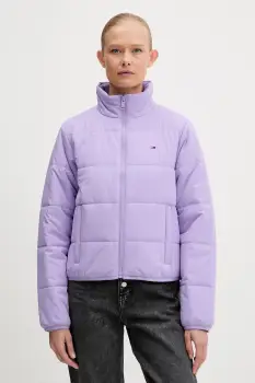 Tommy Jeans geaca culoarea violet, de iarna, DW0DW20958 imagine