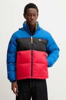 Tommy Jeans geaca de puf culoarea bleumarin, de iarna, DM0DM22117 imagine