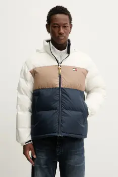 Tommy Jeans geaca de puf culoarea bleumarin, de iarna, DM0DM22117 imagine