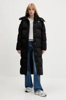 Tommy Jeans geaca de puf culoarea negru, de iarna, DW0DW21977 imagine