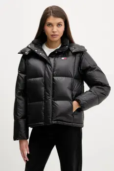 Tommy Jeans geaca de puf culoarea negru, de iarna, DW0DW22040 imagine