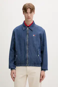 Tommy Jeans geaca de tranzitie barbateasca din denim imagine