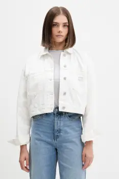 Tommy Jeans geaca de tranzitie de femei din bumbac imagine