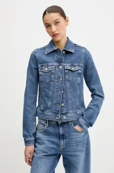 Tommy Jeans geaca din denim de tranzitie, DW0DW20120 imagine