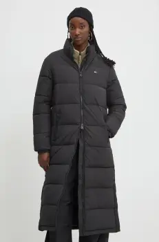 Tommy Jeans geaca femei, culoarea negru, de iarna, DW0DW19918 imagine