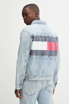 Tommy Jeans geaca jeans de tranzitie, DM0DM21242 imagine