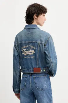 Tommy Jeans geaca jeans de tranzitie, DW0DW21061 imagine